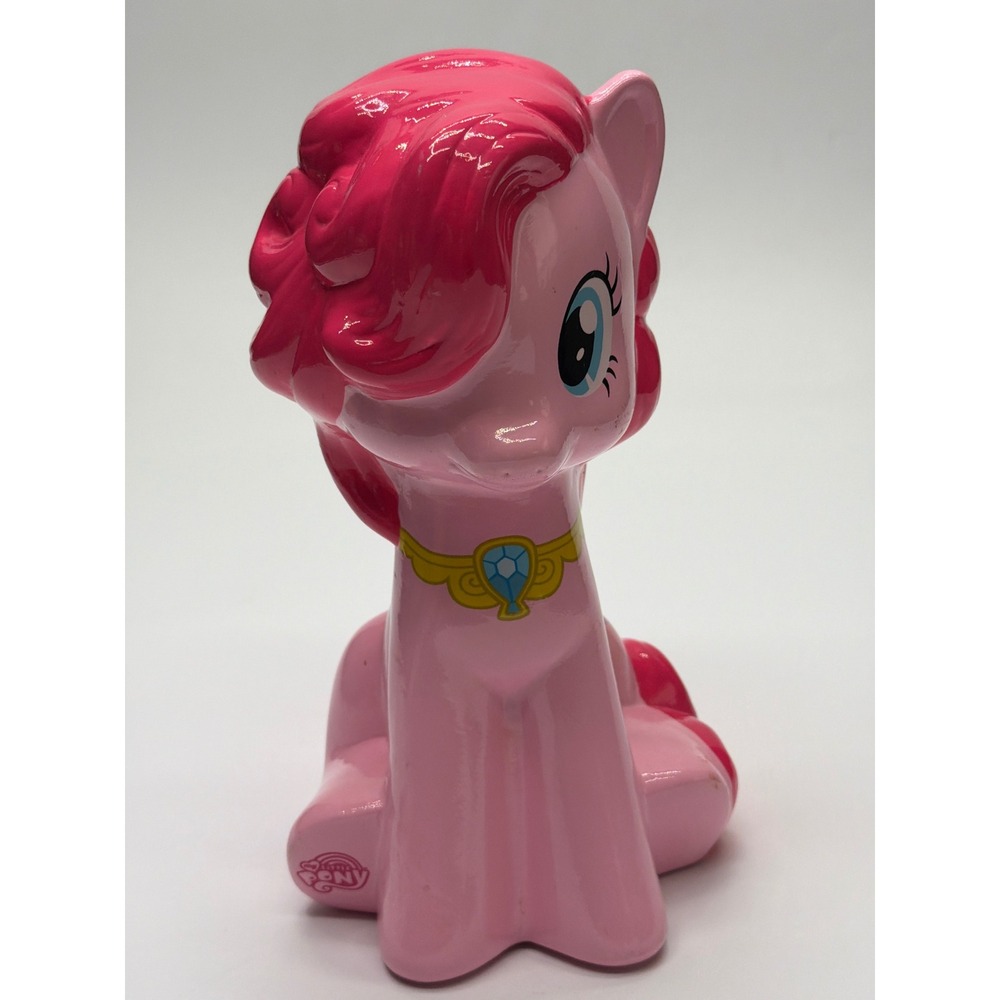My Little Pony Pinkie Pie Ceramic Piggy Bank Hasbro Starpoint 2015 Pink Money